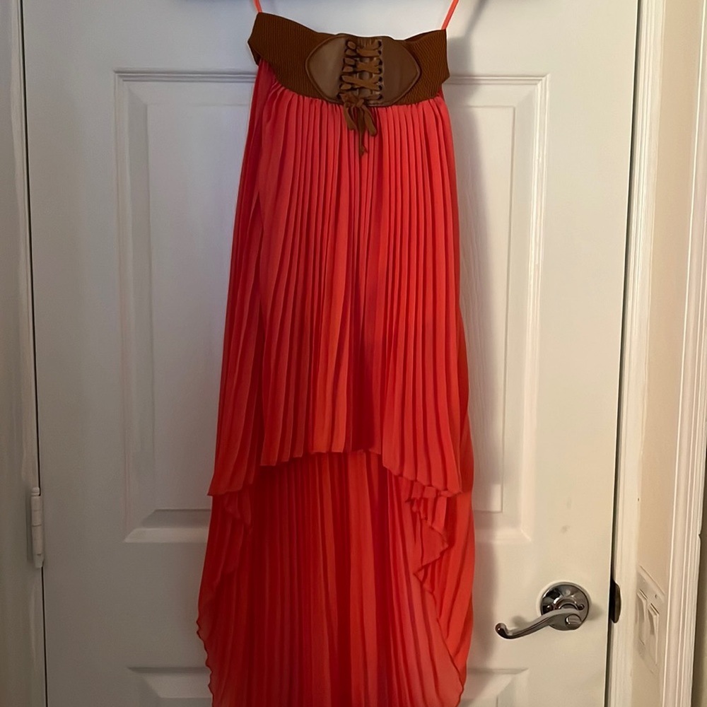 High-low skirt